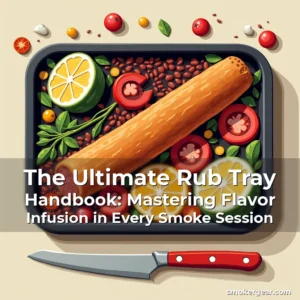 Artistic representation for The Ultimate Rub Tray Handbook: Mastering Flavor Infusion in Every Smoke Session