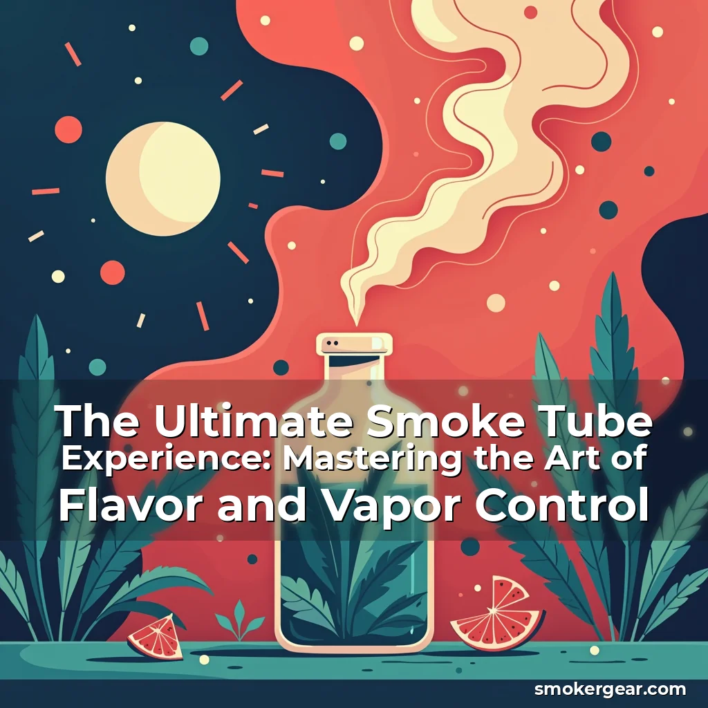 Read more about the article The Ultimate Smoke Tube Experience: Mastering the Art of Flavor and Vapor Control