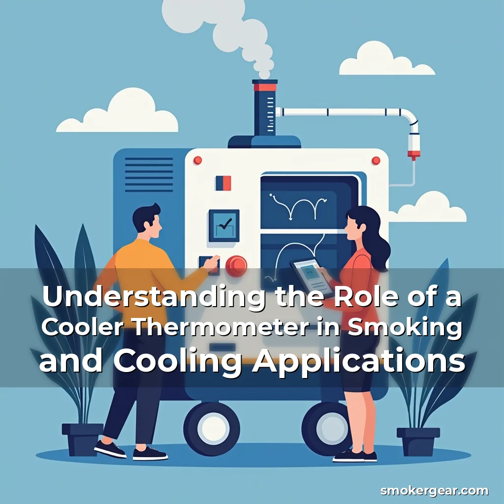 Read more about the article Understanding the Role of a Cooler Thermometer in Smoking and Cooling Applications