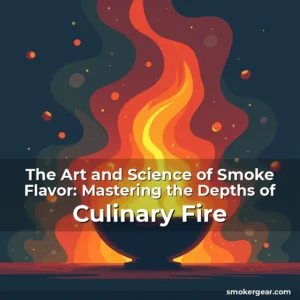 Artistic representation for The Art and Science of Smoke Flavor: Mastering the Depths of Culinary Fire